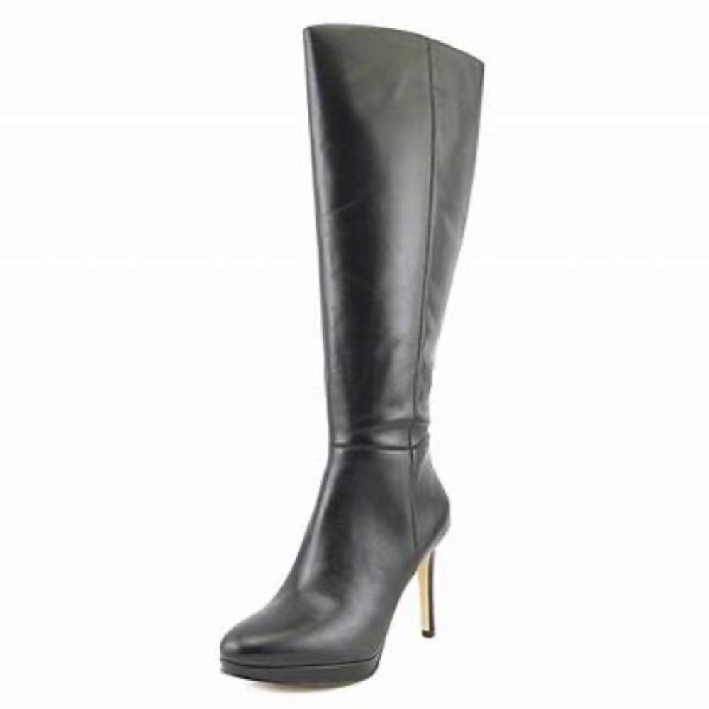 Nine West Leather Knee High Boots